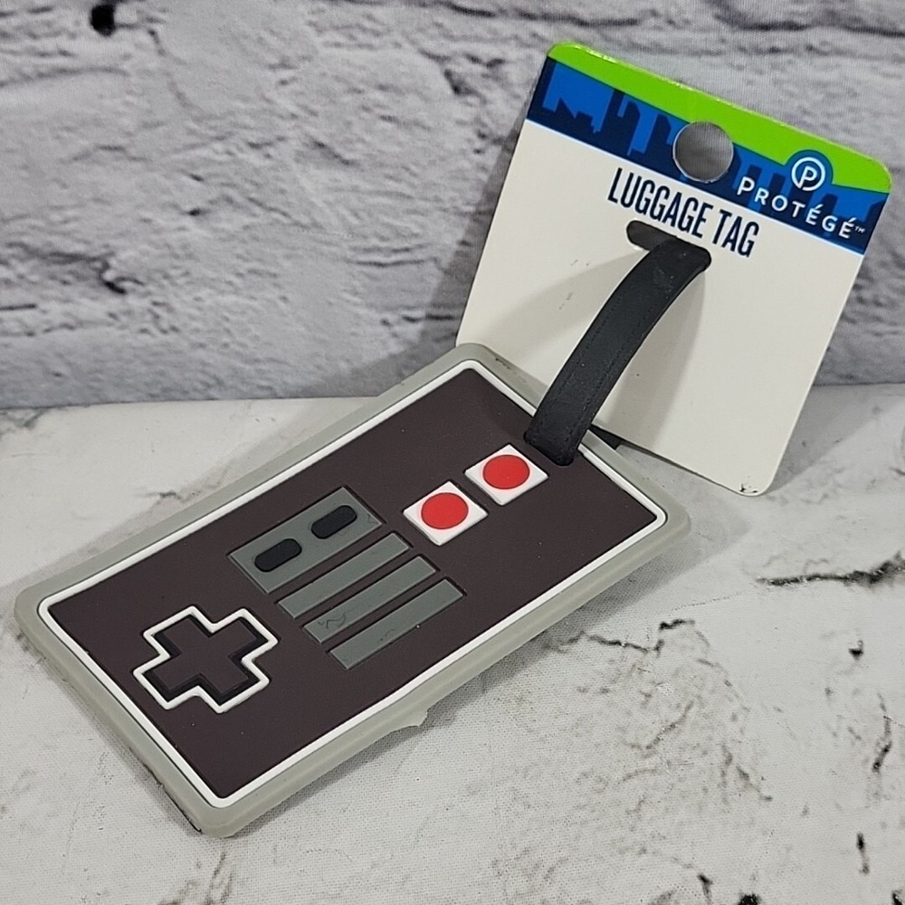 Video Game Controller Luggage‎ Tag Rubber PVC Gamer Travel 2018 New